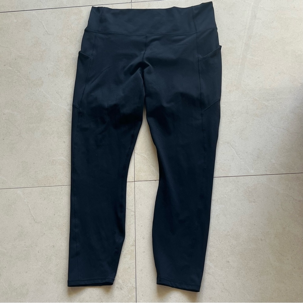 Fabletics PureLuxe 7/8 Black Leggings